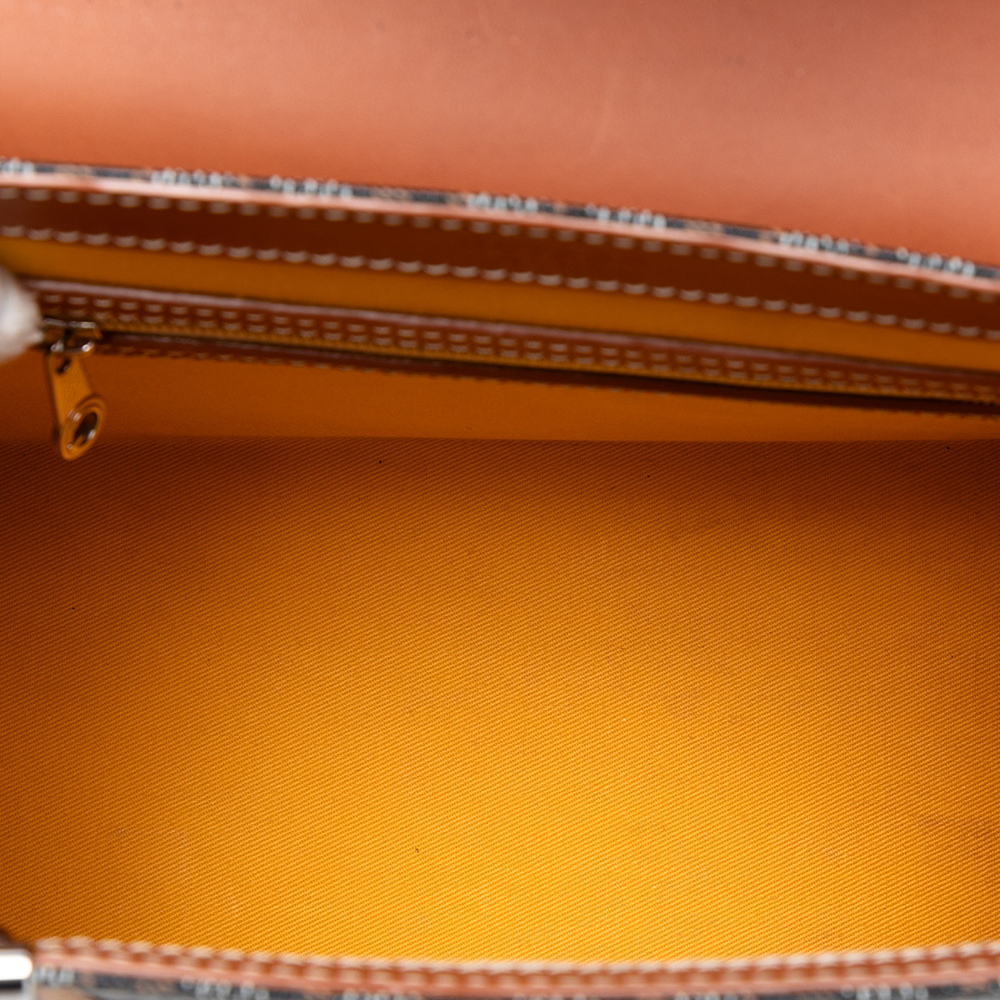 Pre-Loved Goyard Goyardine Saigon Structured PM - Picture 4 of 8